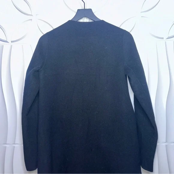 Vince Wool Overcoat Snap Front Jacket - Picture 5 of 7